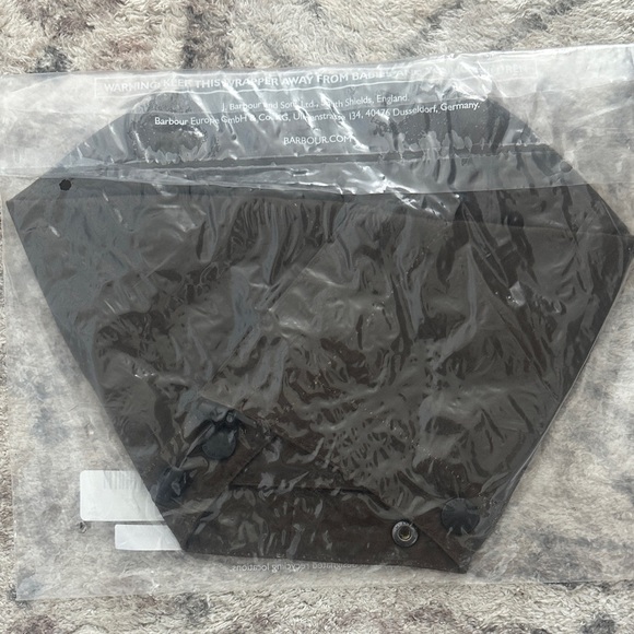 Barbour Waxed Cotton Hood - Bark - Picture 7 of 7